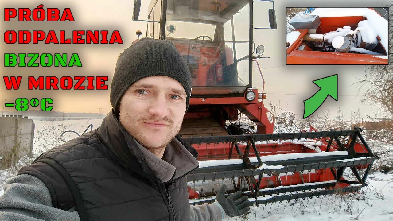 COLD START Próba odpalenia Bizona w mrozie