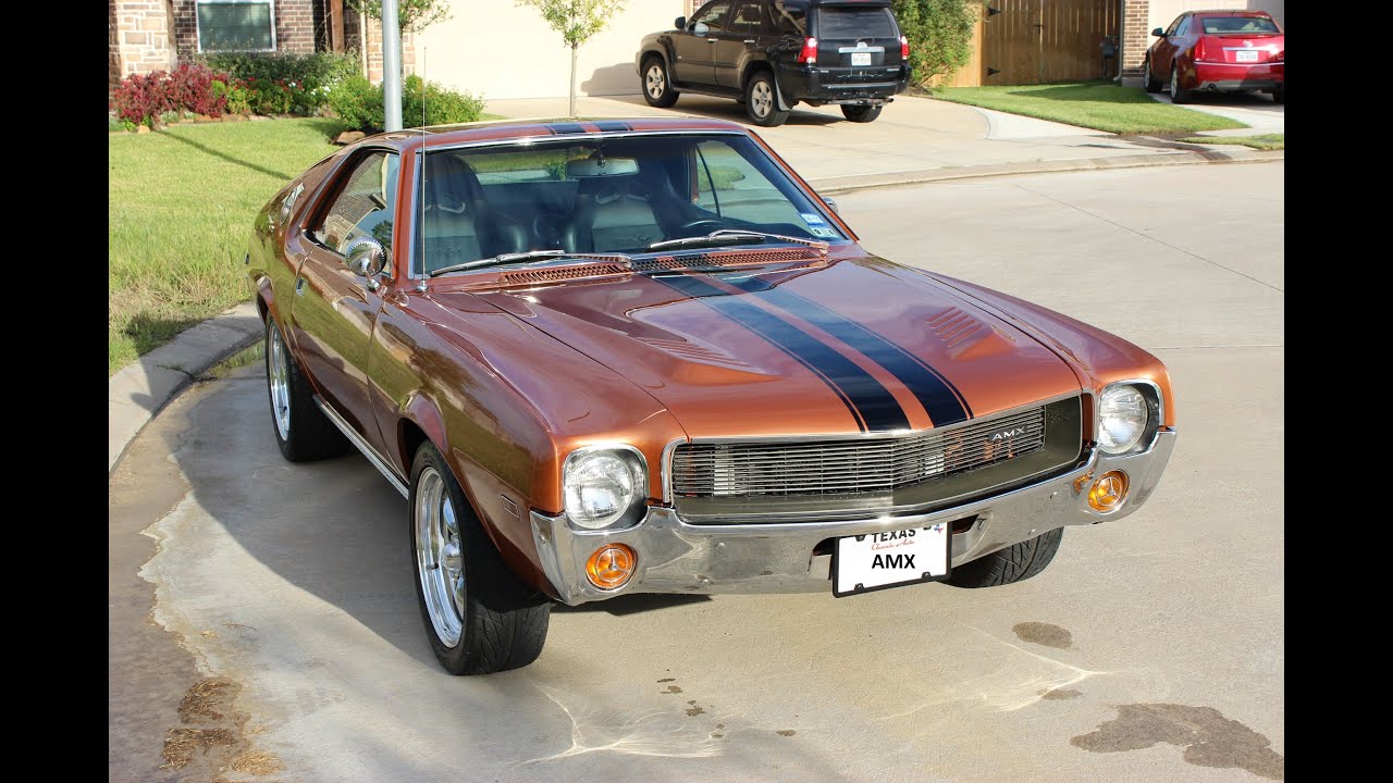 The delivery of my 69 AMX