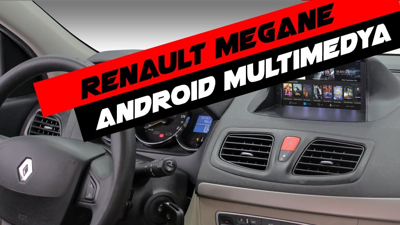 Renault Megane 3 Android Ekranlı Teyp Montaj Uygulaması