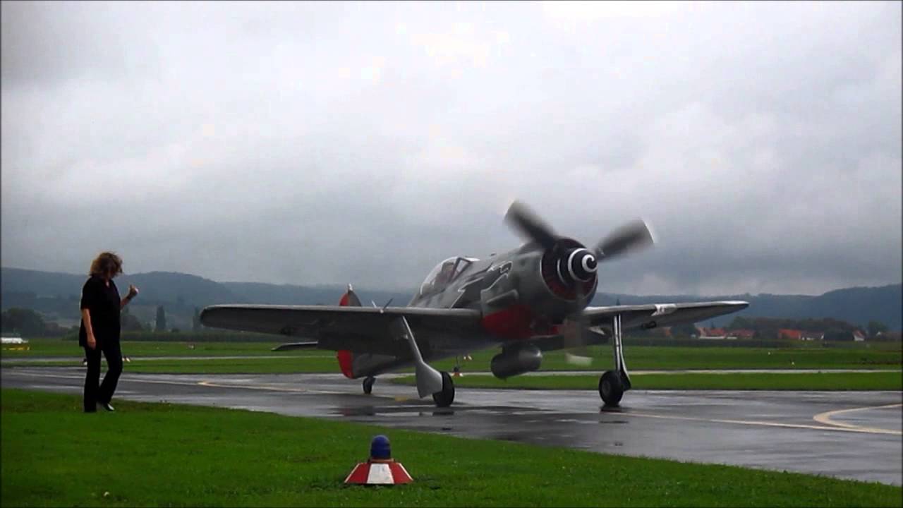 Focke Wulf FW 190 80% scaled replica in Germany