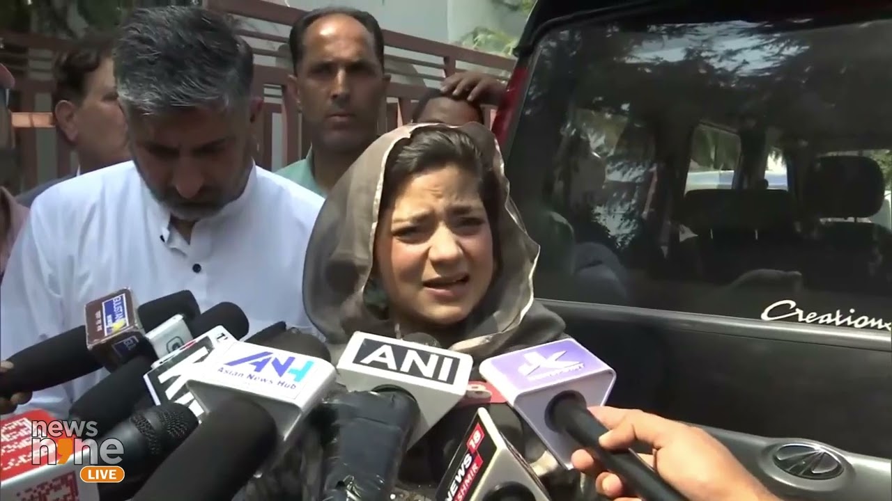 Srinagar: Mehbooba Mufti’s daughter Iltija Mufti on Anantnag encounter I News9