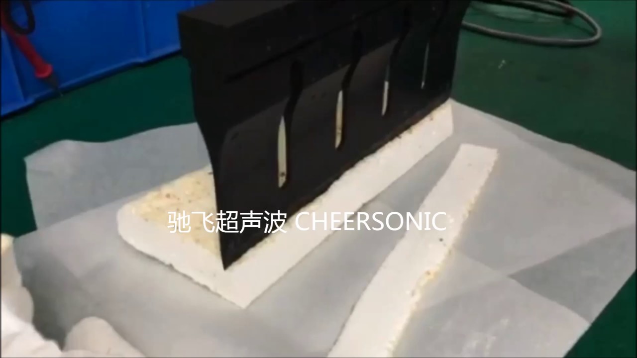 Ultrasonic nano knife cotton candy cut