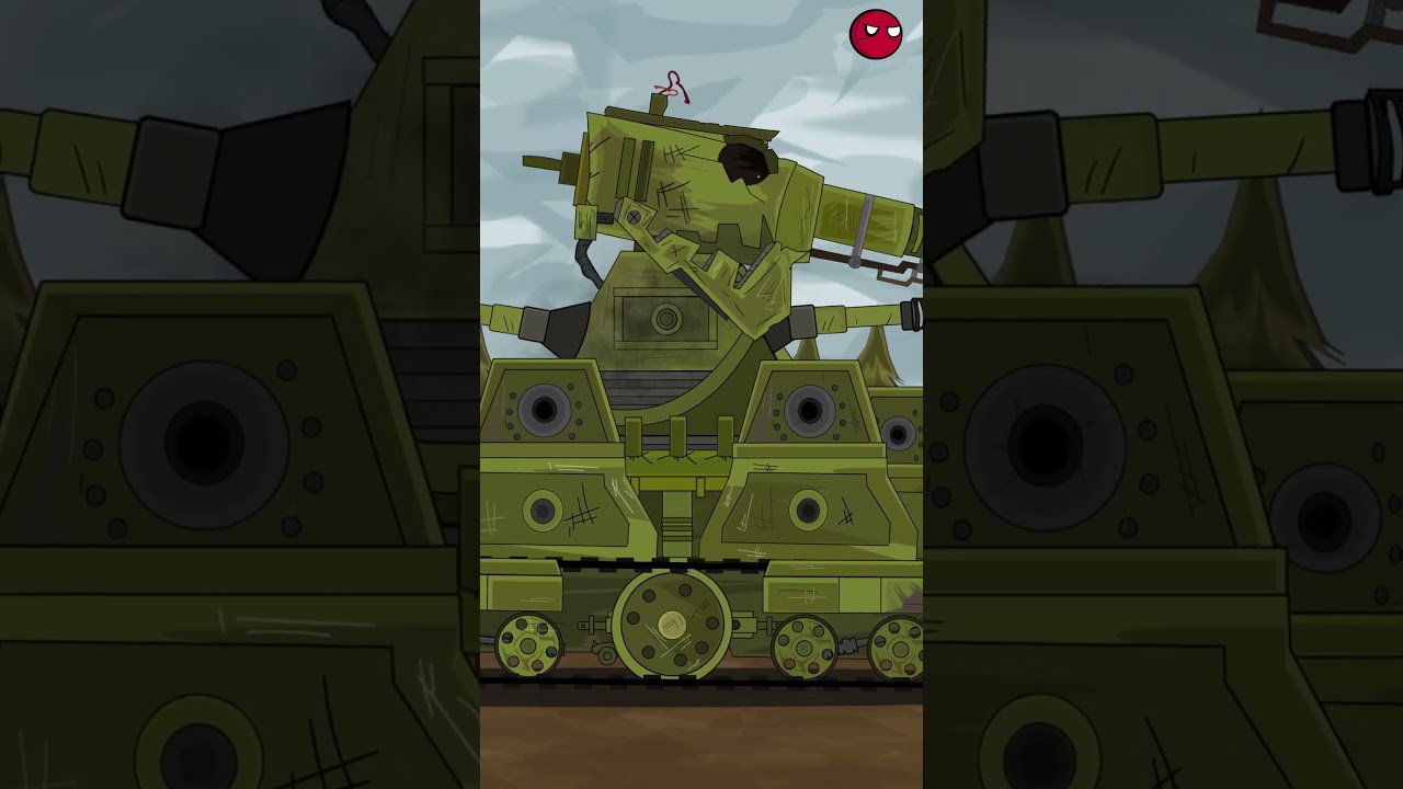 INSIDEN PENGENDALIAN TANK KB 44 T !!- Animasi tentang tank #мультикитанки #мультики #gerand
