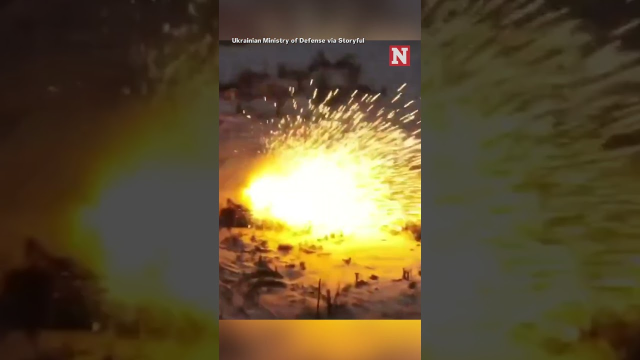 US-Made Bradley Used By Ukrainian Forces To Blow Up Russian T-90 Tank