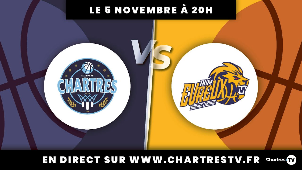 C'Chartres Basket Masculin vs Evreux