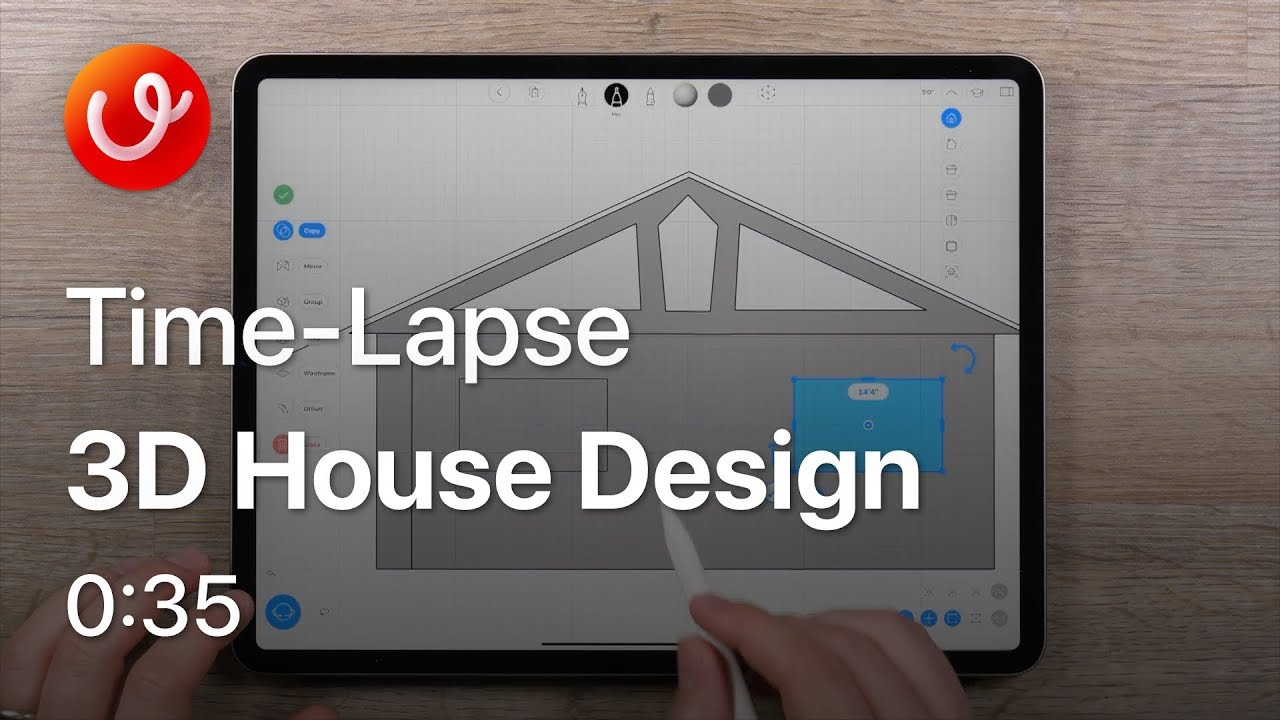uMake - Creating a 3D House