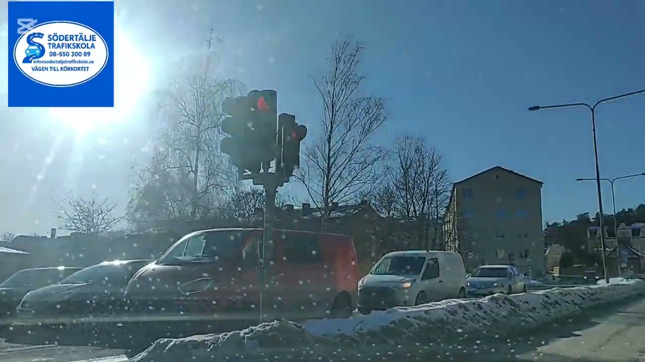 Körning i Södertälje _ tips inför uppkörningen ( del 5 )