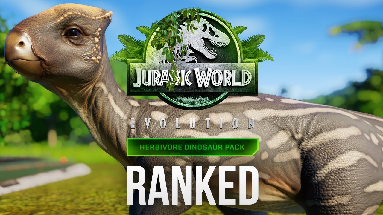 3 TOP TIER DINOSAURS? Herbivore Dinosaur Pack Ranked! | Jurassic World: Evolution