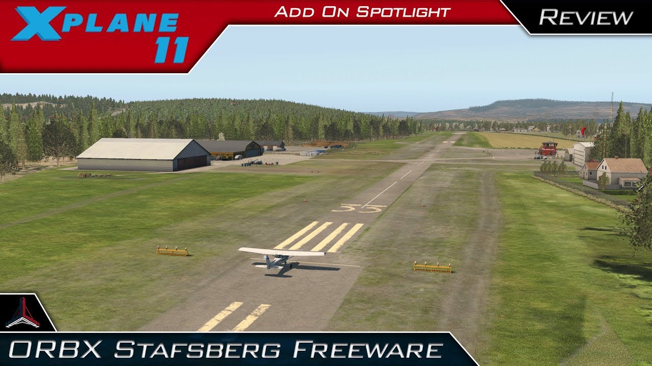 X Plane 11 Video | ORBX ENHA Stafsberg Freeware - Full Review