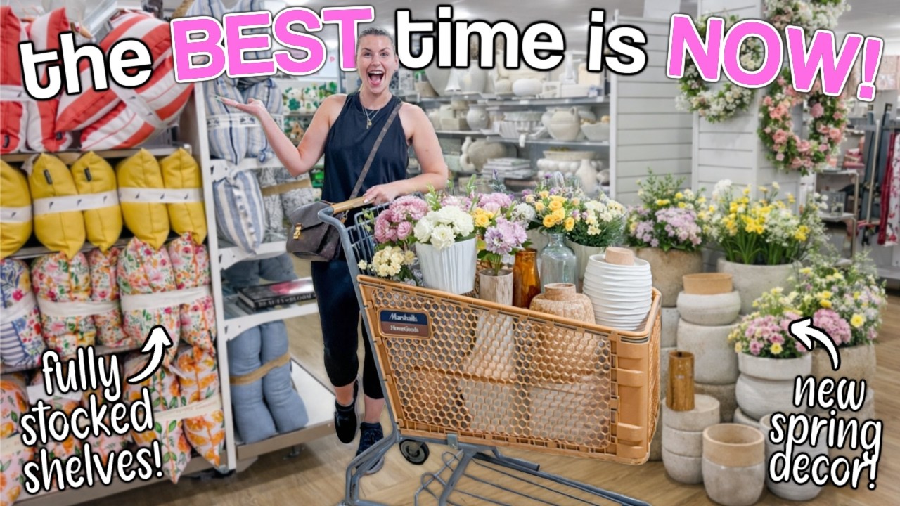 You Need To RUN to HomeGoods NOW! 🏃‍♀️🤯🌸 New Spring Arrivals EVERYWHERE!!