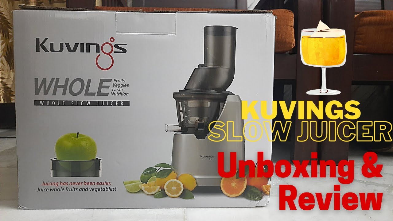 Kuving's Whole Slow Juicer | Kuving's Cold press Juicer Review | B1700 | Unboxing & Review | 2021 |