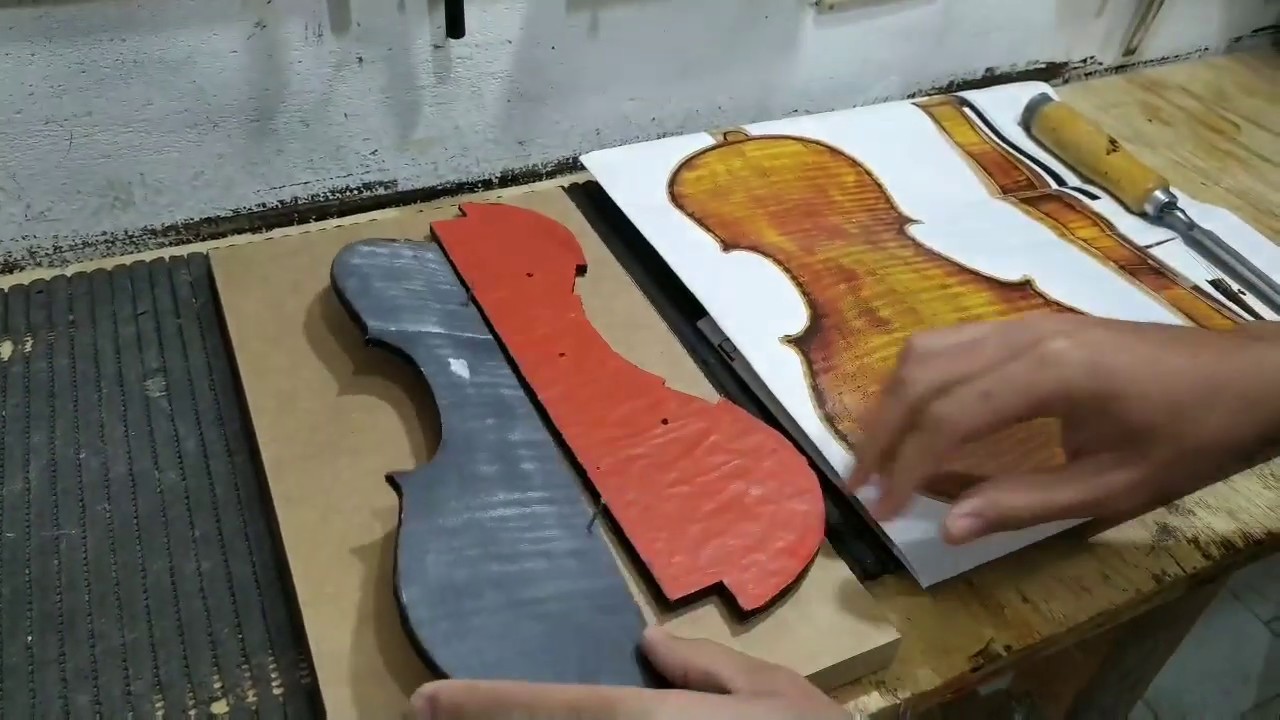 construindo um violino - parte 1 forma