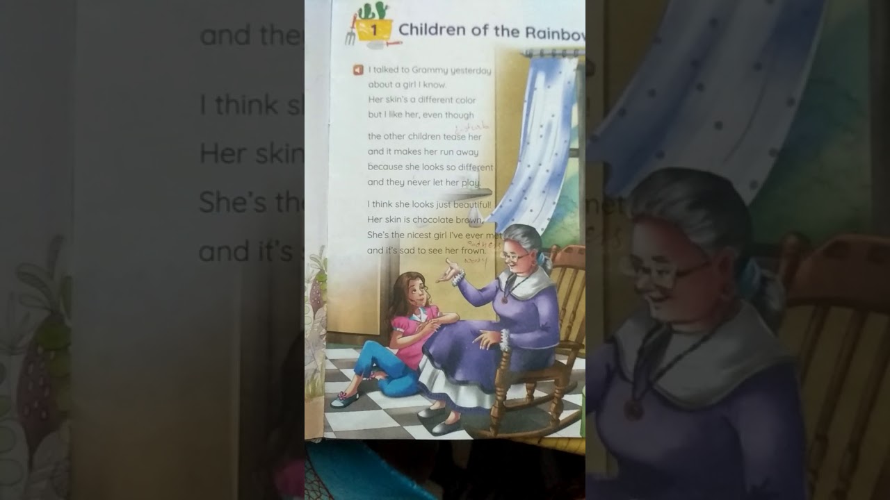 Class 8 English chapter 1 Children of the Rainbow