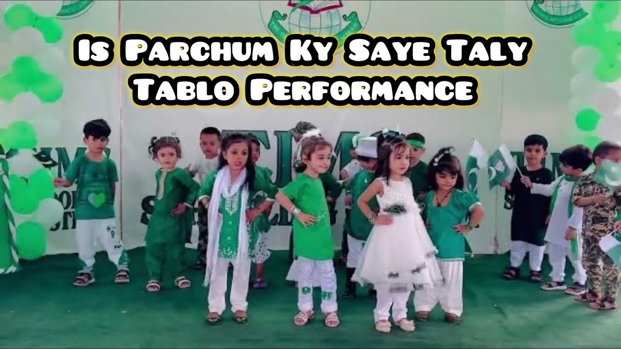 Is Parchum K say Taly Hum Ek Hain Kids Tablo
