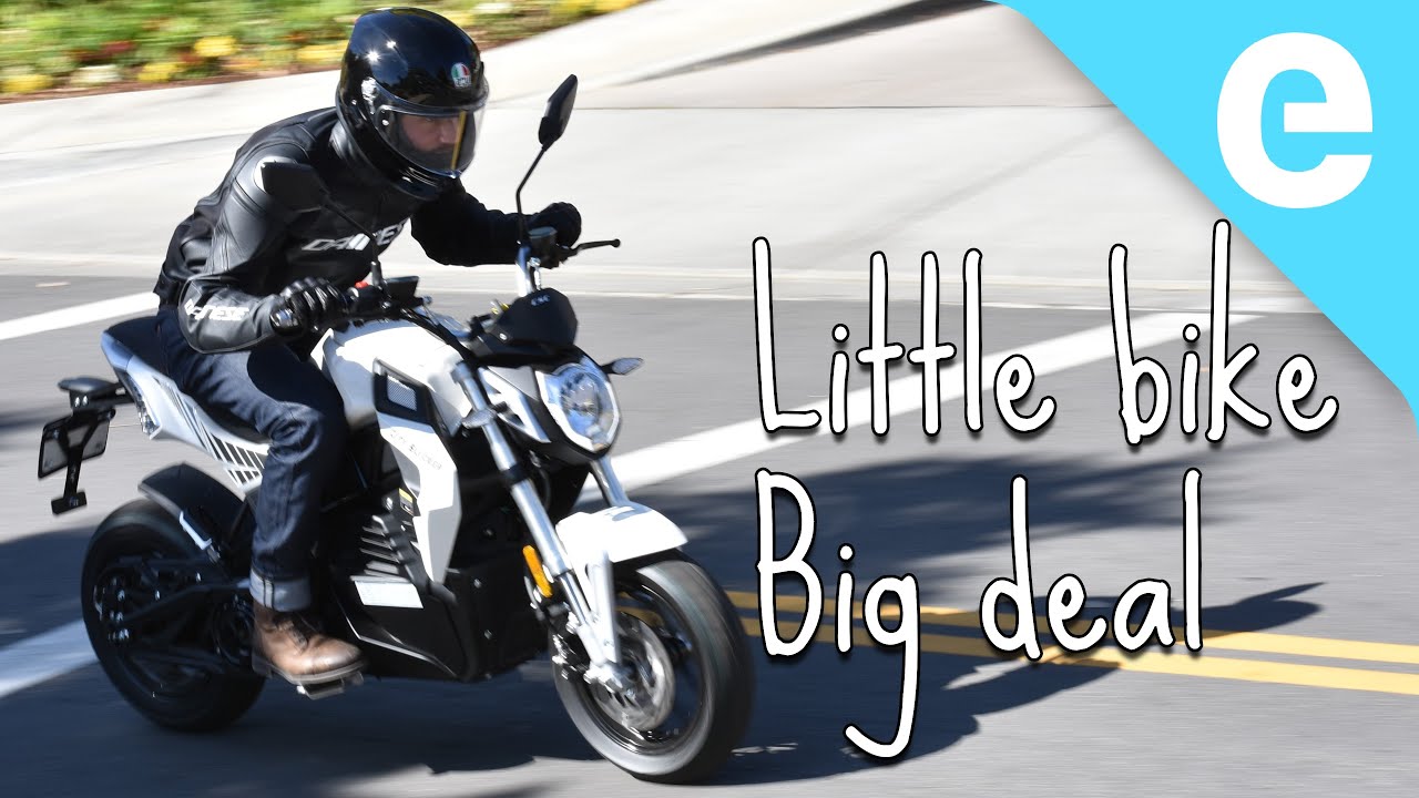 2020 CSC City Slicker: A small $2.8k electric motorcycle!