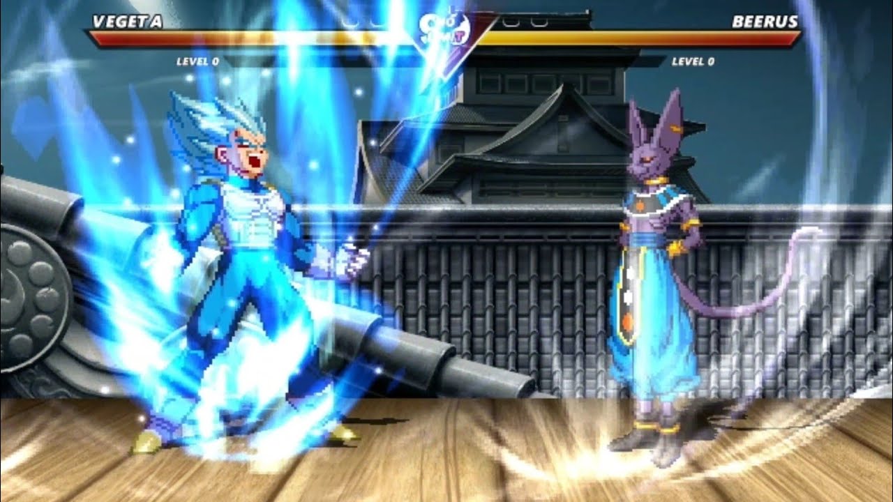 VEGETA vs BEERUS - High Level Insane Fight !