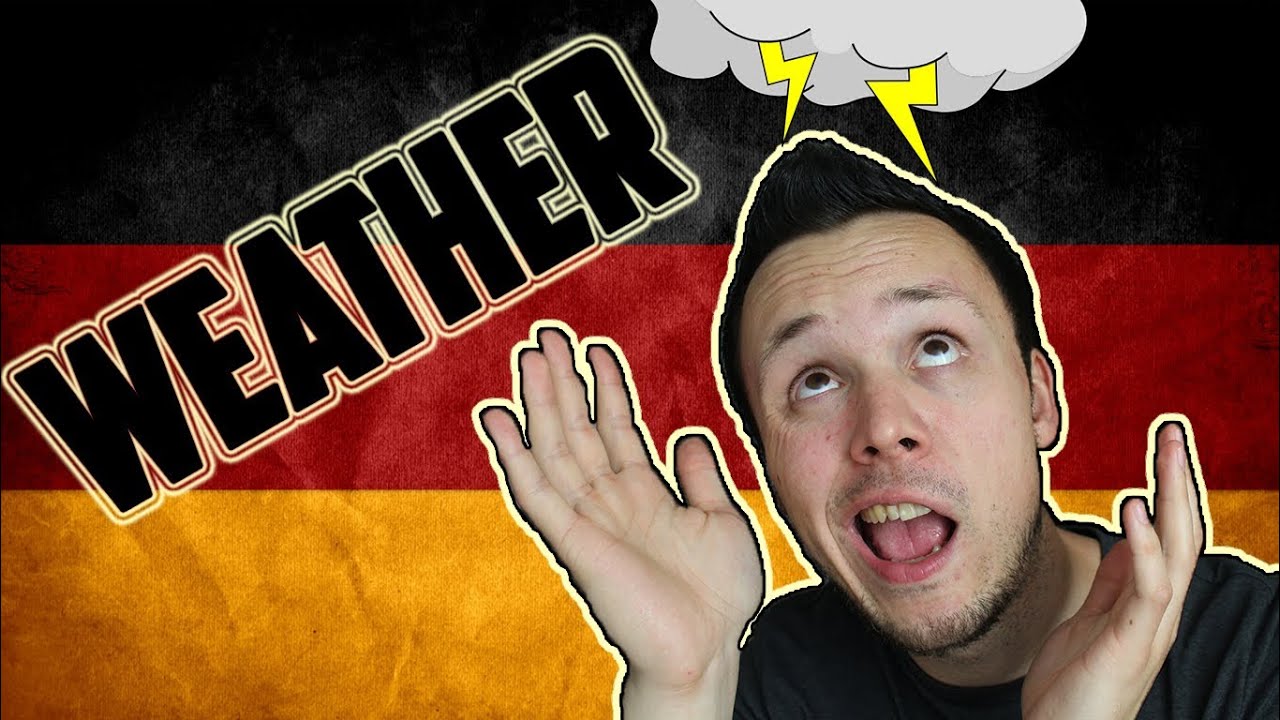 German Weather Vocabulary