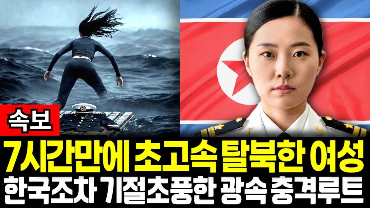 7시간 만에 초고속 탈북한 여성. 아무도 그녀의 행방을 몰랐다. 탈북경로 탈북사연