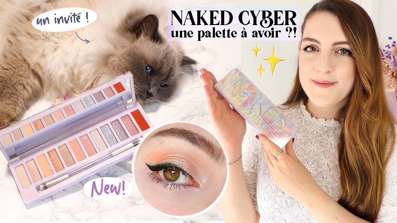 La NOUVELLE Naked CYBER d'Urban Decay : faut-il craquer ou l'éviter ?! 🚀🤔 + SWATCH | LOdoesmakeup