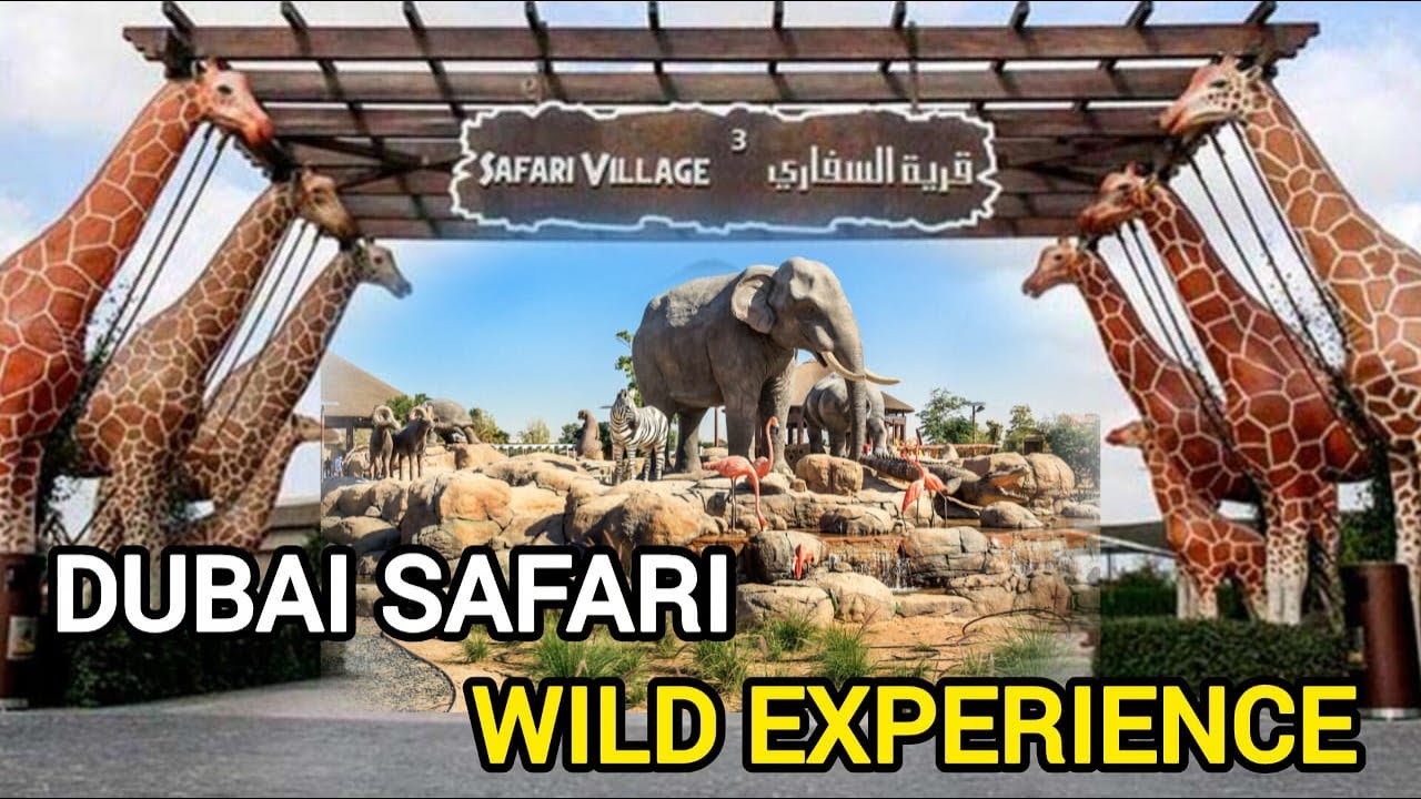 Dubai Safari Park Vlog 🦓 | Best Family Spot in Dubai | Wild Animals Up Close | Must Visit Place!