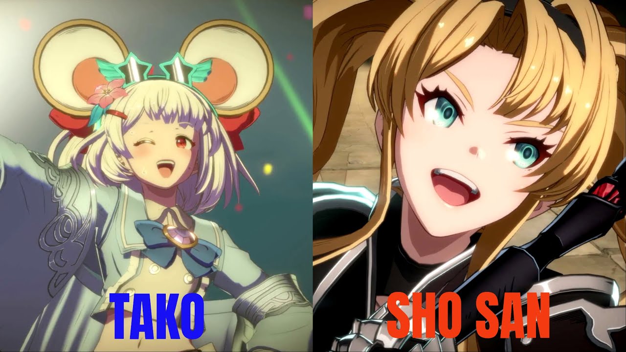 GBVSR High Level Gameplay Tako Vikala VS Sho San Zeta