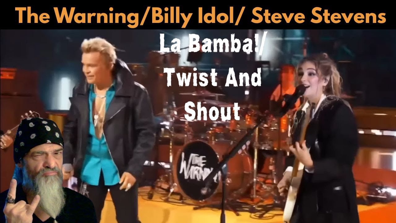 THE WARNING/ BILLY IDOL- La Bamba/Twist And Shout - Straight Up FUN! Metal Musician REACTION