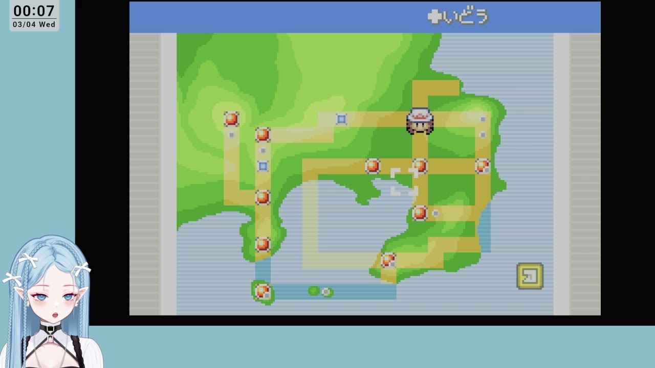 【ポケモンリーフグリーン】一旦旅に出てハナダシティから #2