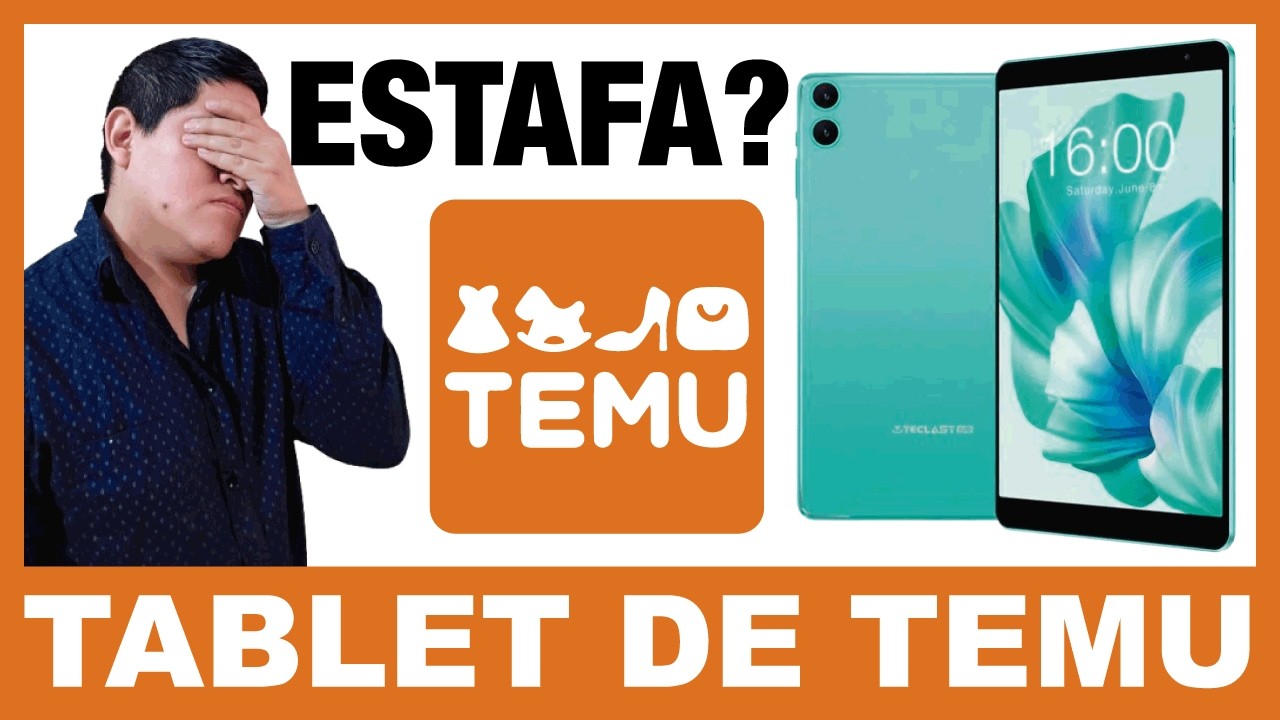 🚨 TEMU TABLET GRATIS 🎁 ES REAL O FALSO? 🤔 Unboxing completo + prueba real de la Teclast P85T ✅