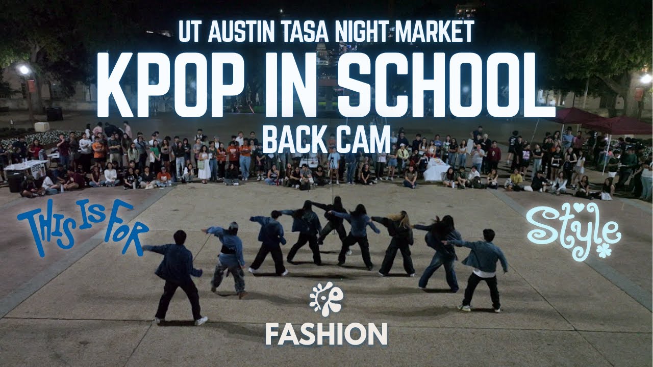 [KPOP IN SCHOOL | BACKCAM] TASA Night Market (TWICE, CORTIS, & HEARTS2HEARTS!) | ATX KDC