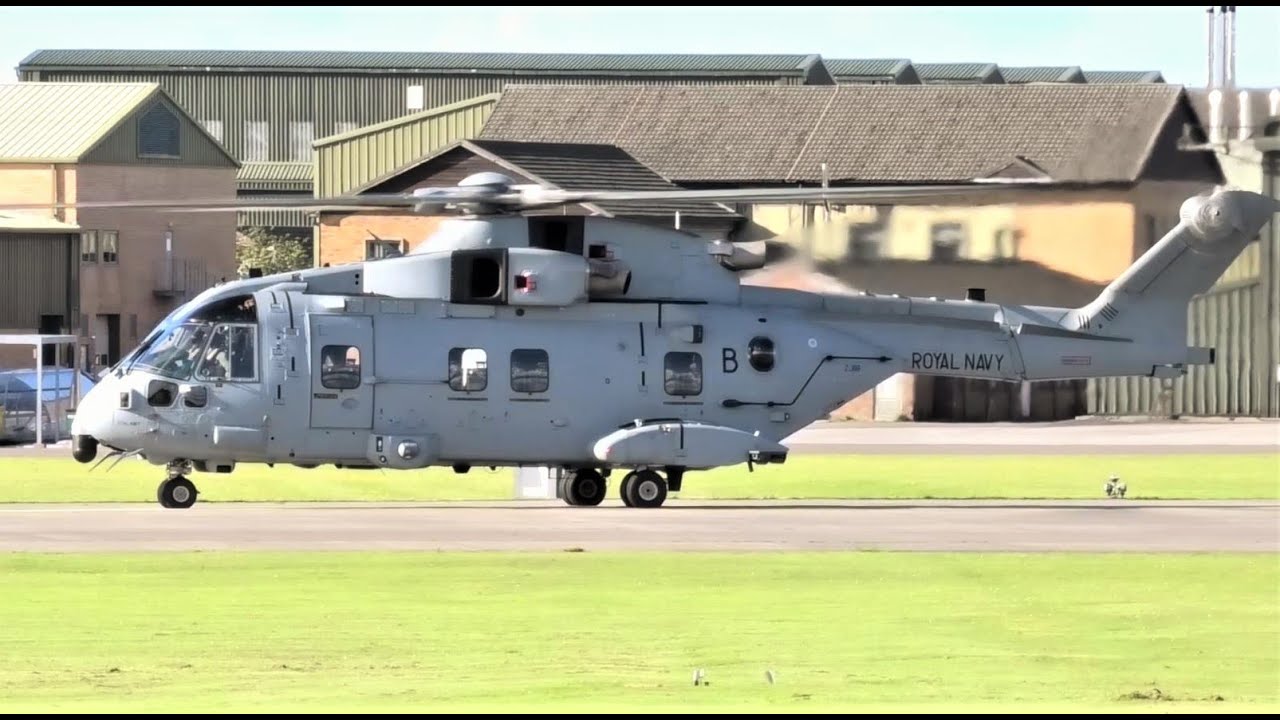 Royal Navy Merlin HC4 ZJ118 -- RNAS Yeovilton -- May 2021