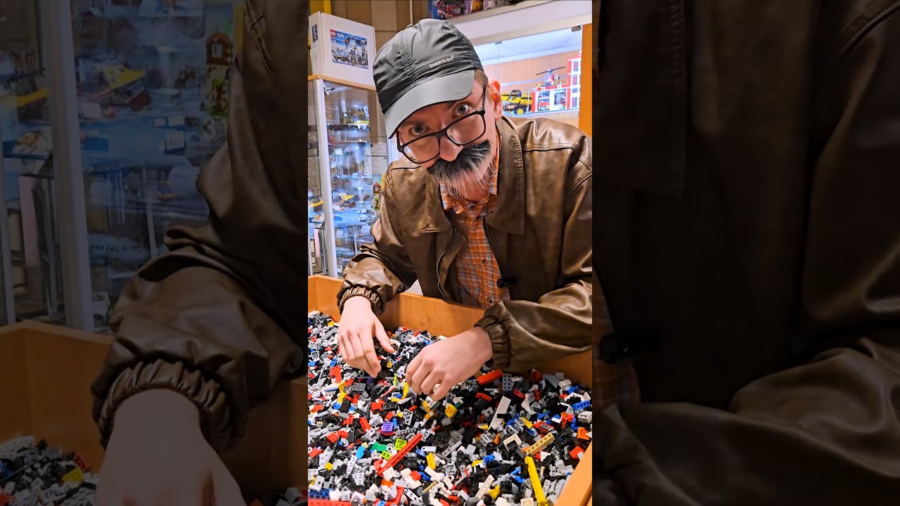 CO M&Oacute;WI OJCIEC NIEWKRĘCONY w KLOCKI LEGO? 🤠 #lego #funny #father
