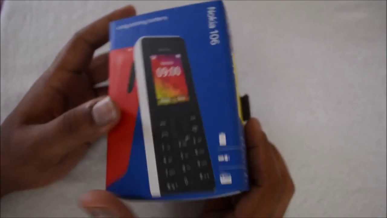 Nokia 106 Unboxing