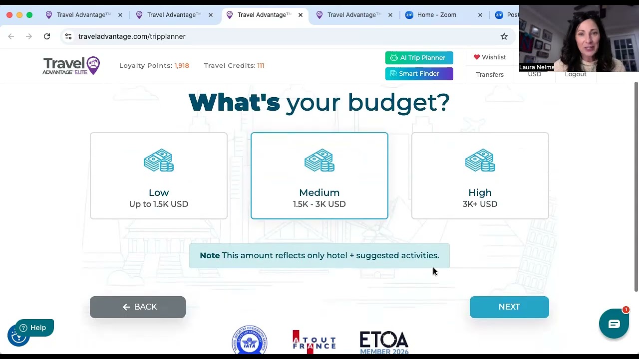 Travel Advantage Overview