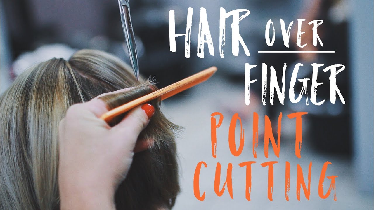 How to Texturize Hair - Point Cutting