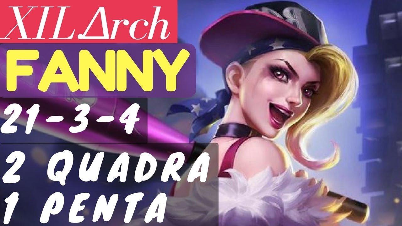2 Quadra 1 Penta  | Mobile Legends Fanny Gameplay and Build by XIL.Δrch