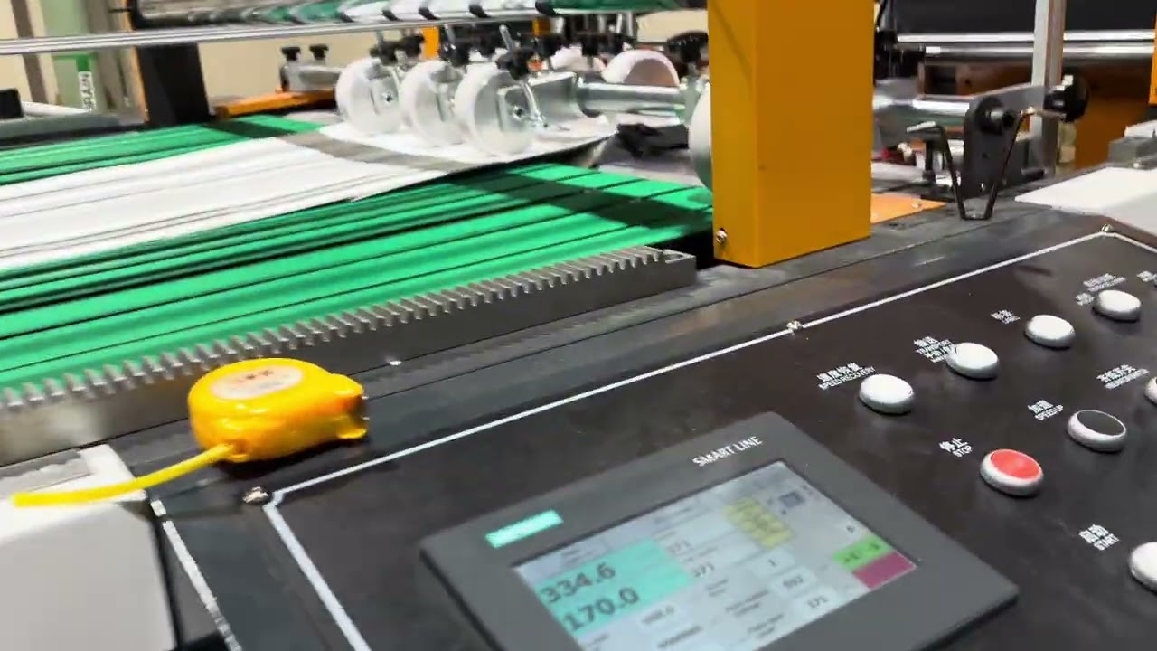 SMC1500ZH Double Helix High Speed Sheet Cutter Machine With Auto Splicer & Pallet Changer in America