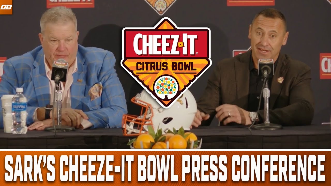 Coach Sark Speaks the Day Before the Cheeze-It Citrus Bowl
