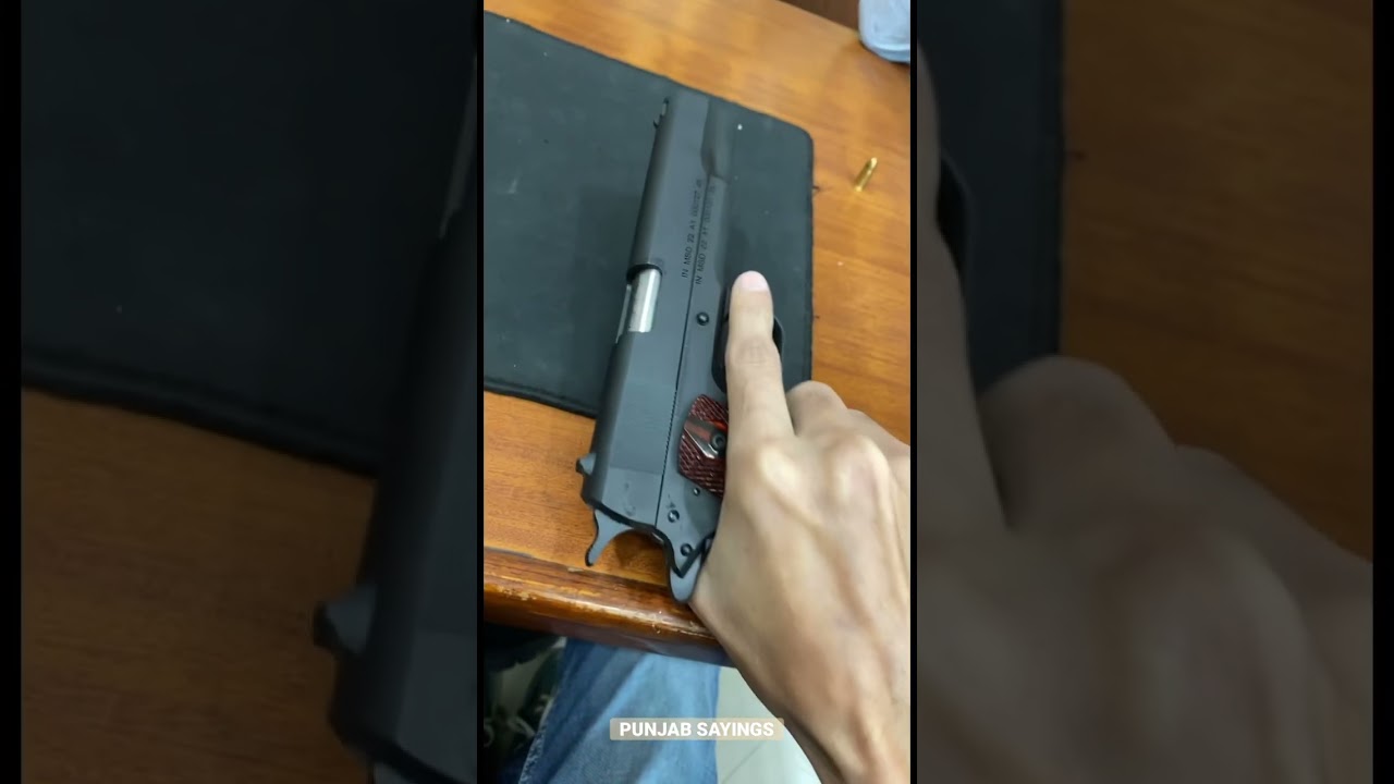 MSD 1911 .45Acp (Made In India) #msd #pistol #madeinindia #shorts #1911 #colt