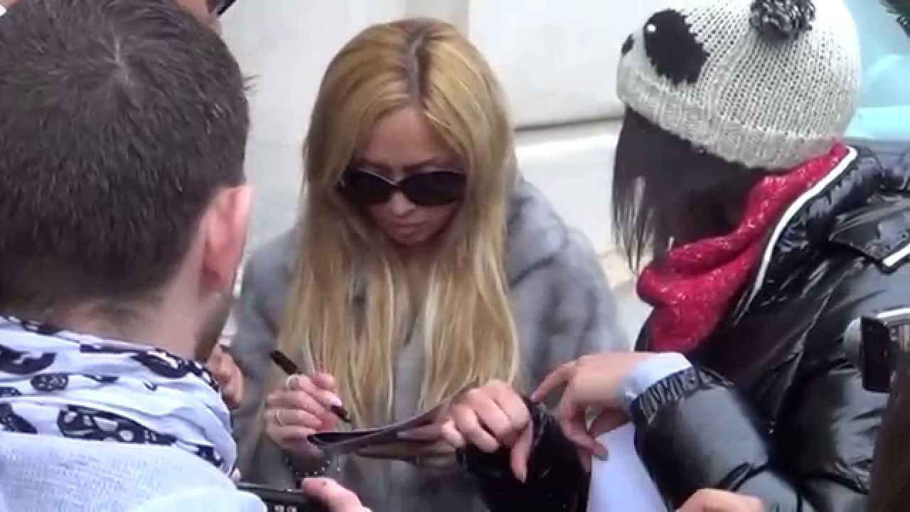 Ayumi Hamasaki a Paris 18 Novembre 2012 !