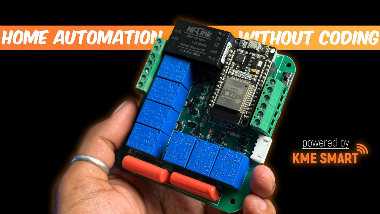 CODE FREE!  Home Automation Project with TONs of features | KME Smart IOT Platform