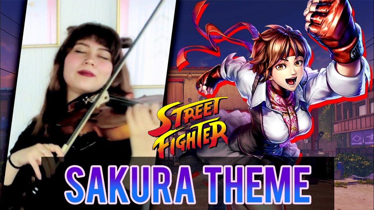 SAKURA THEME - VIOLÍN COVER ÉPICO | STREET FIGHTER