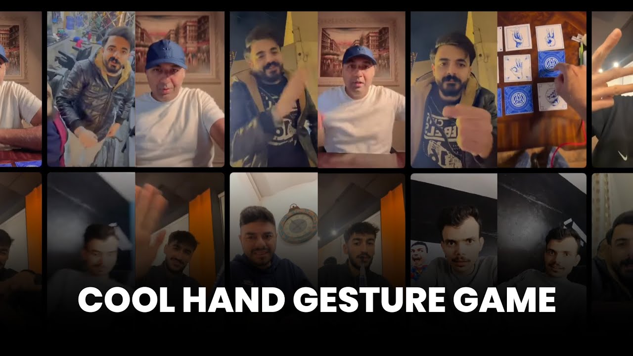 Cool Hand Gesture Game