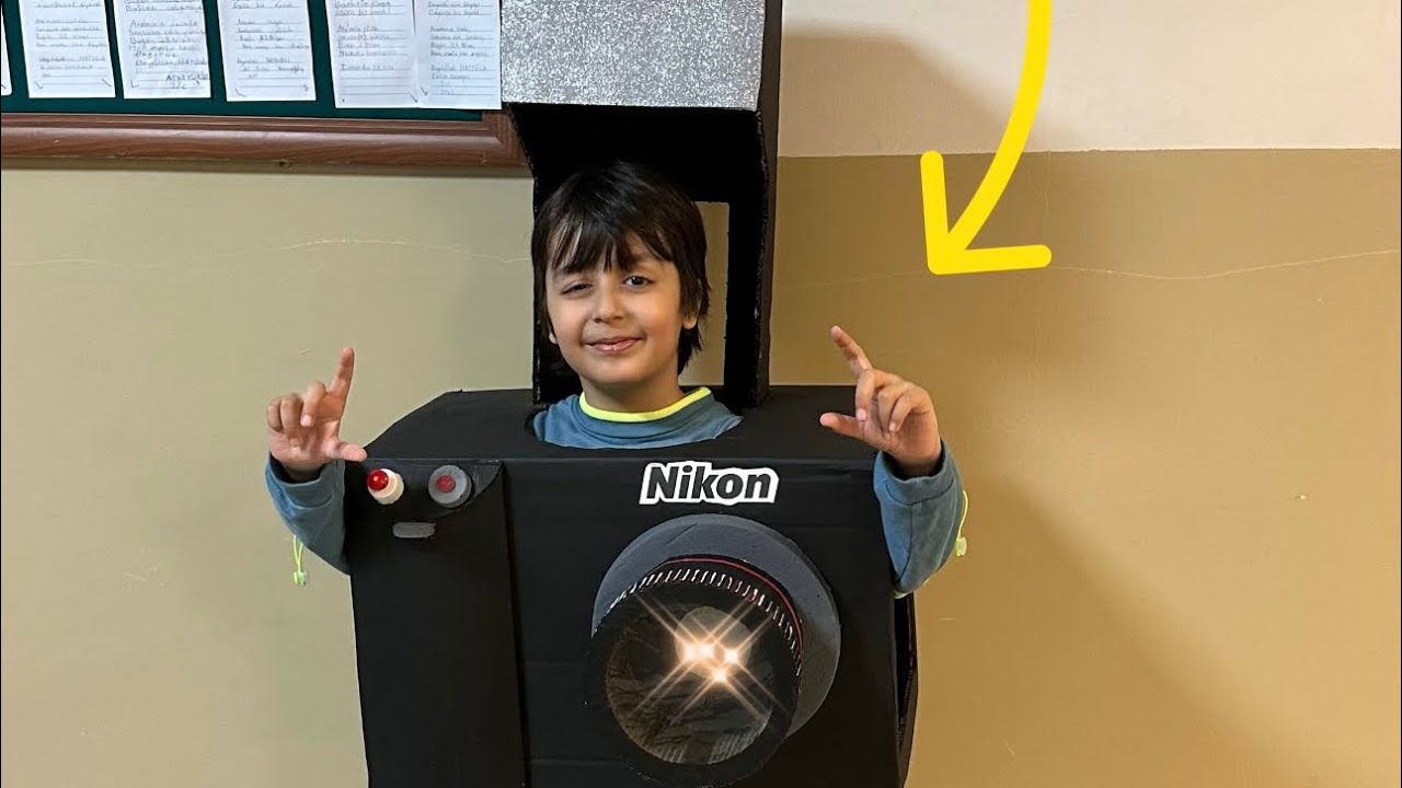2.sınıf için geri dönüşüm kostümü yaptık🎞️📸