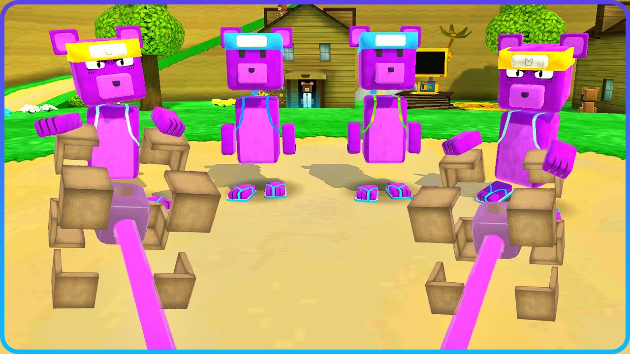 Multiplayer Baaren's Brothers Squad Super Bear Adventure Gameplay Walkthrough