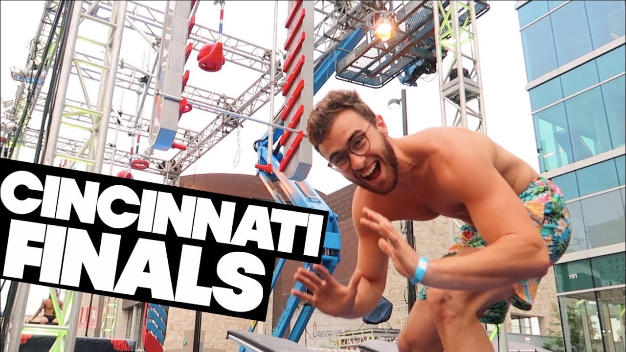 TESTING OBSTACLES ON AMERICAN NINJA WARRIOR! (CINCINNATI CITY FINALS WITH MAGNUS AND JUJIMUFU)