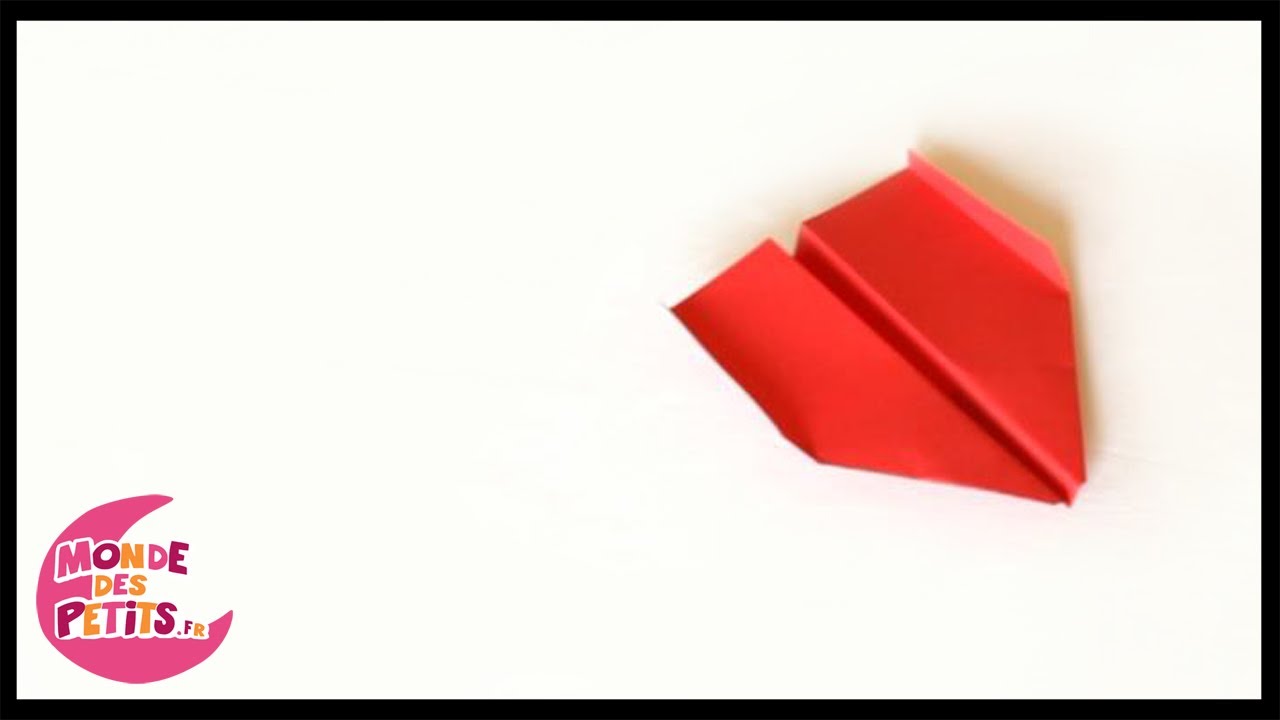 Origami: l 'avion en papier