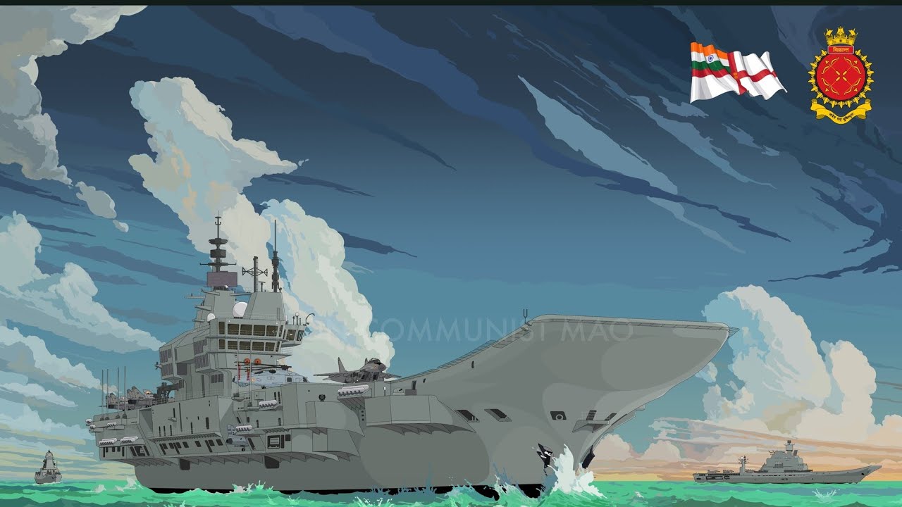 INS Vikrant | Commissioning Day #insvikrant . Indian navy