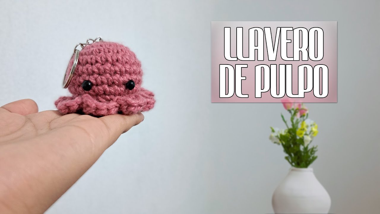 LLAVEROS TEJIDOS A CROCHET PASO A PASO✅