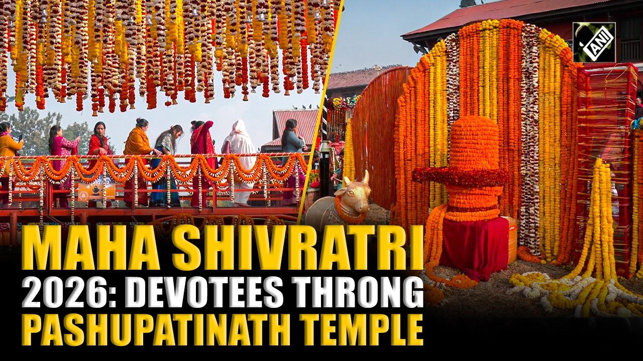 Maha Shivratri 2026: Devotees throng Pashupatinath Temple in Kathmandu on the occasion