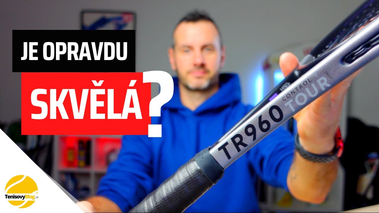 ARTENGO TR960 Control Tour - recenze tenisové rakety #tenis #decathlon #artengo